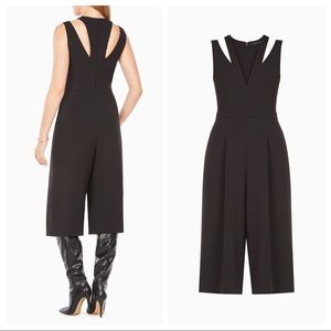 ⬇️ BCBG Black Ellis Cropped Jumpsuit / Romper NWOT